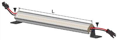 45度 LED 櫥櫃燈 - L鐵